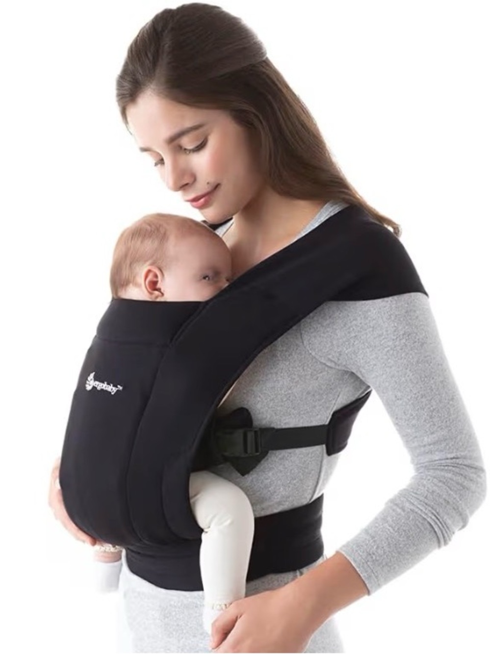 Ergobaby Black Newborn Wrap Carrier